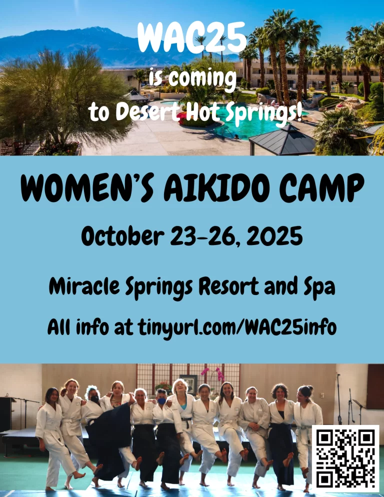 Women's aikido camp 2025